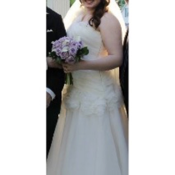 Vera Wang Wedding Dress - Picture 4 of 5